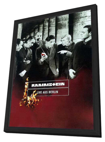 Rammstein: Live aus Berlin 11 x 17 Movie Poster - German Style A - in Deluxe Aluminum Frame