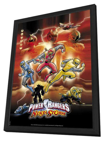 Power Rangers Ninja Storm 11 x 17 Movie Poster - Style A - in Deluxe Aluminum Frame