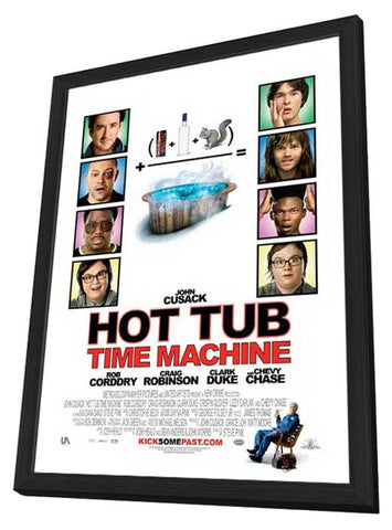 Hot Tub Time Machine 11 x 17 Movie Poster - Style A - in Deluxe Aluminum Frame