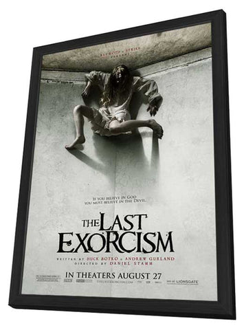 The Last Exorcism 11 x 17 Movie Poster - Style C - in Deluxe Aluminum Frame