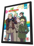 Hetalia: Axis Powers (TV) 11 x 17 Movie Poster - UK Style A - in Deluxe Aluminum Frame