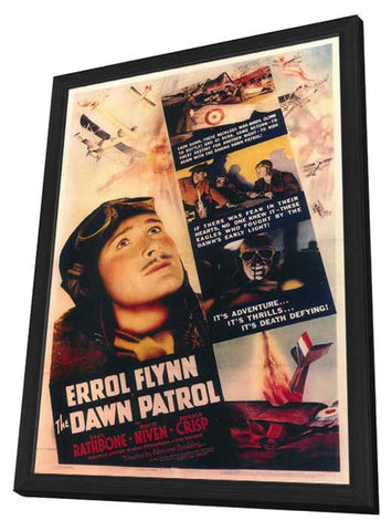 The Dawn Patrol 11 x 17 Movie Poster - Style A - in Deluxe Aluminum Frame