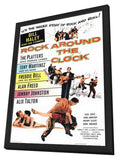 Rock Around the Clock 11 x 17 Movie Poster - Style A - in Deluxe Aluminum Frame