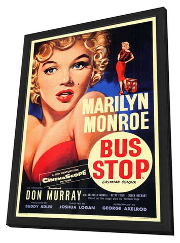 Bus Stop 11 x 17 Poster - Foreign - Style A - in Deluxe Aluminum Frame