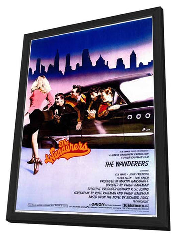 The Wanderers 11 x 17 Movie Poster - Style A - in Deluxe Aluminum Frame