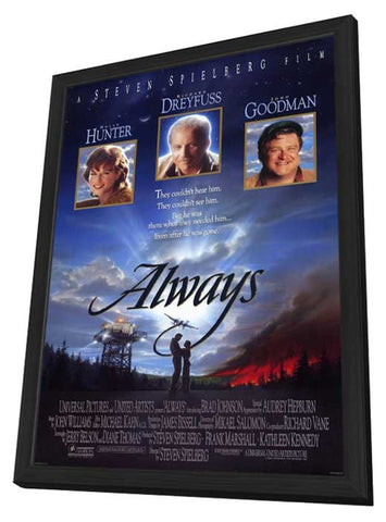 Always 11 x 17 Movie Poster - Style A - in Deluxe Aluminum Frame