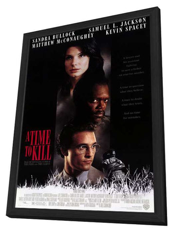 A Time To Kill 11 x 17 Movie Poster - Style A - in Deluxe Aluminum Frame