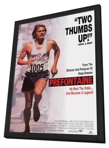 Prefontaine 11 x 17 Movie Poster - Style A - in Deluxe Aluminum Frame