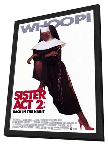 Sister Act 2: Back in the Habit 11 x 17 Movie Poster - Style A - in Deluxe Aluminum Frame