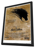 Black Stallion 11 x 17 Movie Poster - Style A - in Deluxe Aluminum Frame