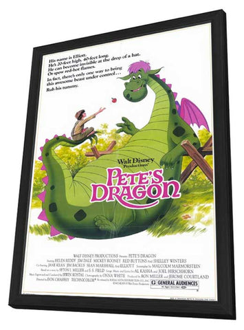 Pete's Dragon 11 x 17 Movie Poster - Style A - in Deluxe Aluminum Frame