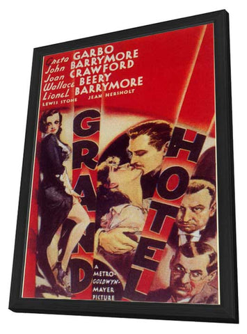 Grand Hotel 11 x 17 Movie Poster - Style A - in Deluxe Aluminum Frame