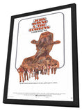 Cowboys 11 x 17 Movie Poster - Style D - in Deluxe Aluminum Frame