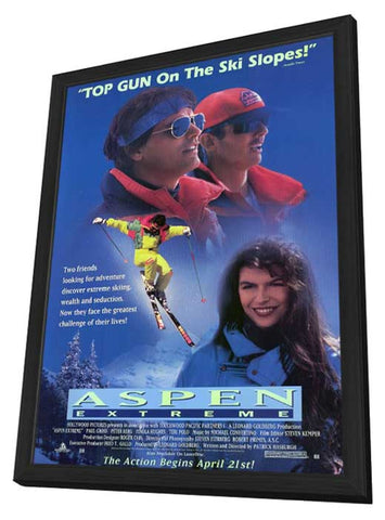 Aspen Extreme 11 x 17 Movie Poster - Style A - in Deluxe Aluminum Frame