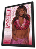 Janet Jackson: Live in Hawaii 11 x 17 Music Poster - Style A - in Deluxe Aluminum Frame