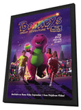 Barney's Great Adventure 11 x 17 Movie Poster - Style B - in Deluxe Aluminum Frame