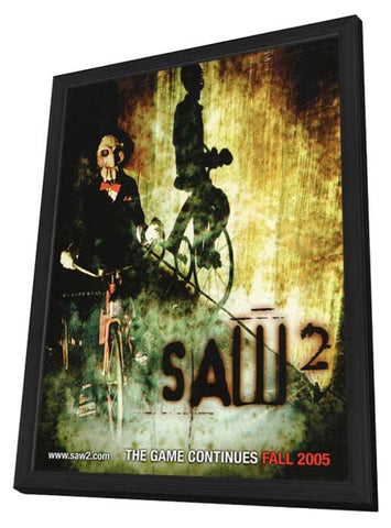 Saw 2 11 x 17 Movie Poster - Style B - in Deluxe Aluminum Frame