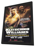 Vitali Klitschko vs Danny Williams 11 x 17 Boxing Promo Poster - Style A - in Deluxe Aluminum Frame