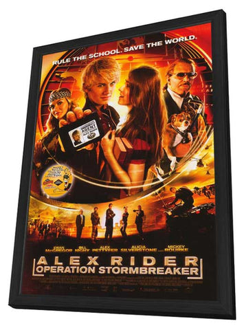Alex Rider: Operation Stormbreaker 11 x 17 Movie Poster - Style A - in Deluxe Aluminum Frame