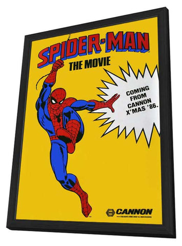 Spider-man The Movie 11 x 17 Movie Poster - Style A - in Deluxe Aluminum Frame