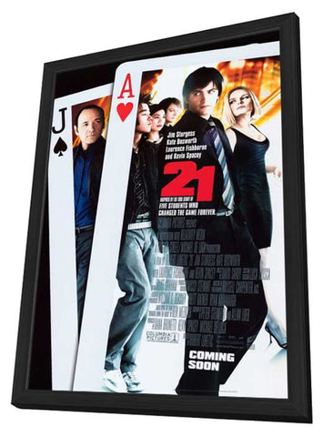 21 11 x 17 Movie Poster - Style B - in Deluxe Aluminum Frame
