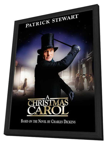 A Christmas Carol 11 x 17 Movie Poster - Style A - in Deluxe Aluminum Frame