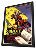 Don Quixote 11 x 17 Movie Poster - Spanish Style B - in Deluxe Aluminum Frame