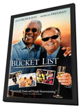 The Bucket List 11 x 17 Movie Poster - UK Style A - in Deluxe Aluminum Frame