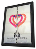 Romeo and Juliet 11 x 17 Movie Poster - Romanian Style A - in Deluxe Aluminum Frame