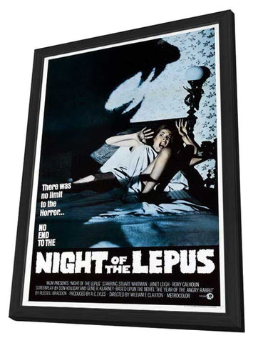 Night of the Lepus 11 x 17 Movie Poster - Style B - in Deluxe Aluminum Frame
