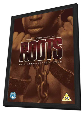 Roots 11 x 17 Movie Poster - UK Style A - in Deluxe Aluminum Frame