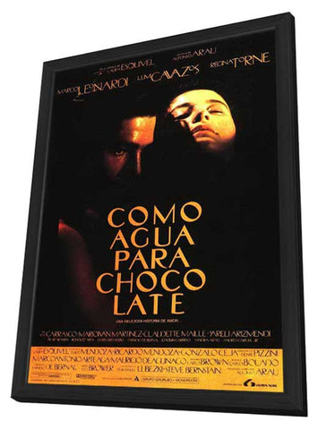 Like Water for Chocolate 11 x 17 Movie Poster - Spanish Style A - in Deluxe Aluminum Frame