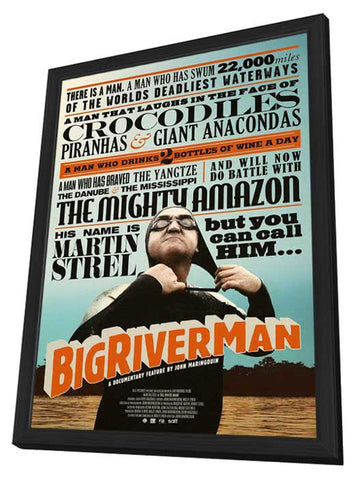 Big River Man 11 x 17 Movie Poster - Style A - in Deluxe Aluminum Frame