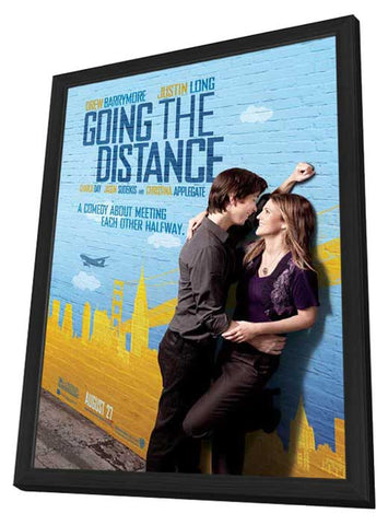 Going the Distance 11 x 17 Movie Poster - Style A - in Deluxe Aluminum Frame