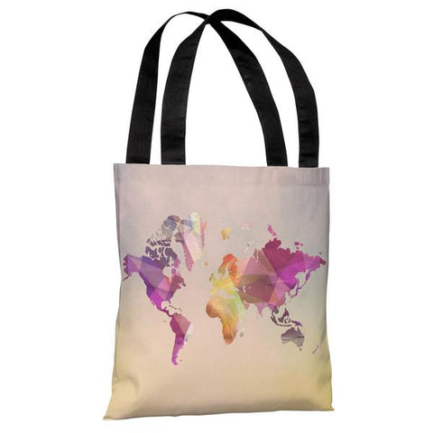 World in Abstract - Multi Tote Bag by