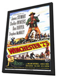 Winchester '73 11 x 17 Movie Poster - Style A - in Deluxe Aluminum Frame