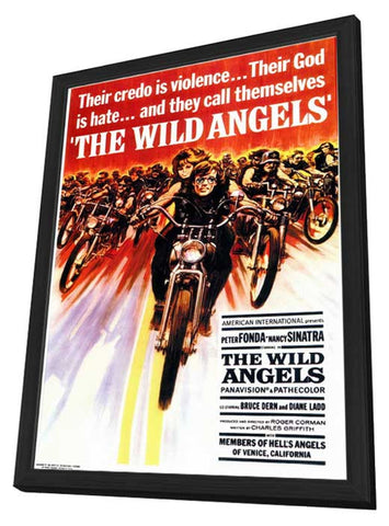 The Wild Angels 11 x 17 Movie Poster - Style A - in Deluxe Aluminum Frame