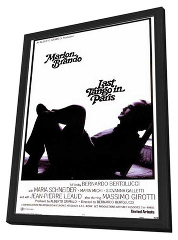 Last Tango In Paris 11 x 17 Movie Poster - Style A - in Deluxe Aluminum Frame