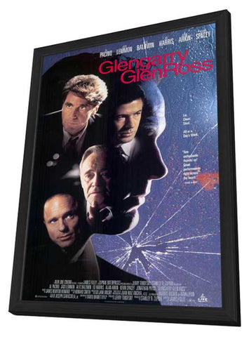Glengarry Glen Ross 11 x 17 Movie Poster - Style B - in Deluxe Aluminum Frame