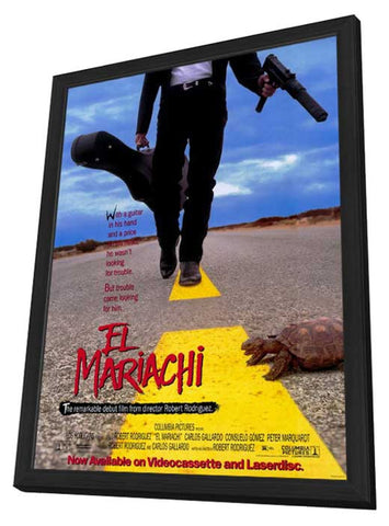 El Mariachi 11 x 17 Movie Poster - Style A - in Deluxe Aluminum Frame