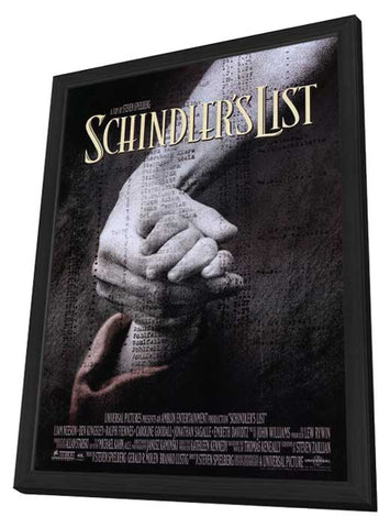 Schindler's List 11 x 17 Movie Poster - Style A - in Deluxe Aluminum Frame