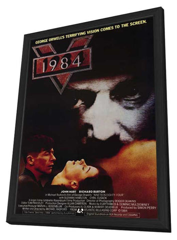 1984 11 x 17 Movie Poster - Style A - in Deluxe Wood Frame