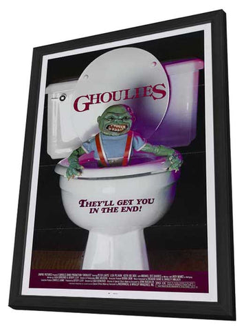Ghoulies 11 x 17 Movie Poster - Style A - in Deluxe Aluminum Frame