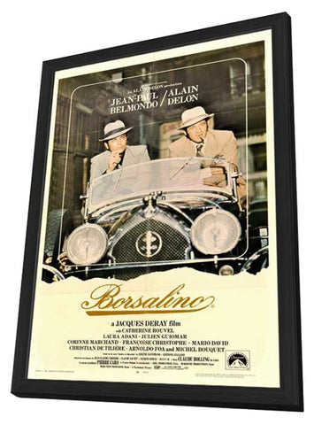 Borsalino 11 x 17 Movie Poster - Style A - in Deluxe Aluminum Frame
