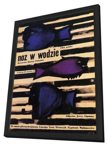 Knife in the Water 11 x 17 Poster - Foreign - Style A - in Deluxe Aluminum Frame