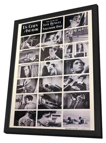 Chien Andalou, Un 11 x 17 Movie Poster - Style A - in Deluxe Aluminum Frame