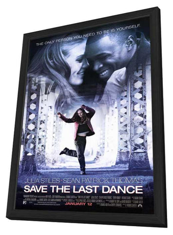 Save the Last Dance 11 x 17 Movie Poster - Style A - in Deluxe Aluminum Frame