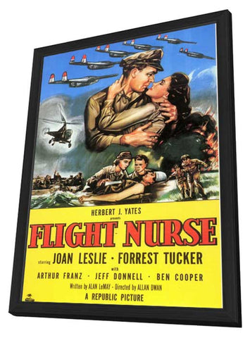 Flight Nurse 11 x 17 Movie Poster - Style A - in Deluxe Aluminum Frame