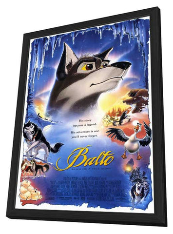Balto 11 x 17 Movie Poster - Style A - in Deluxe Aluminum Frame