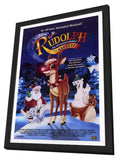 Rudolph the Red-Nosed Reindeer: The Movie 11 x 17 Movie Poster - Style A - in Deluxe Aluminum Frame